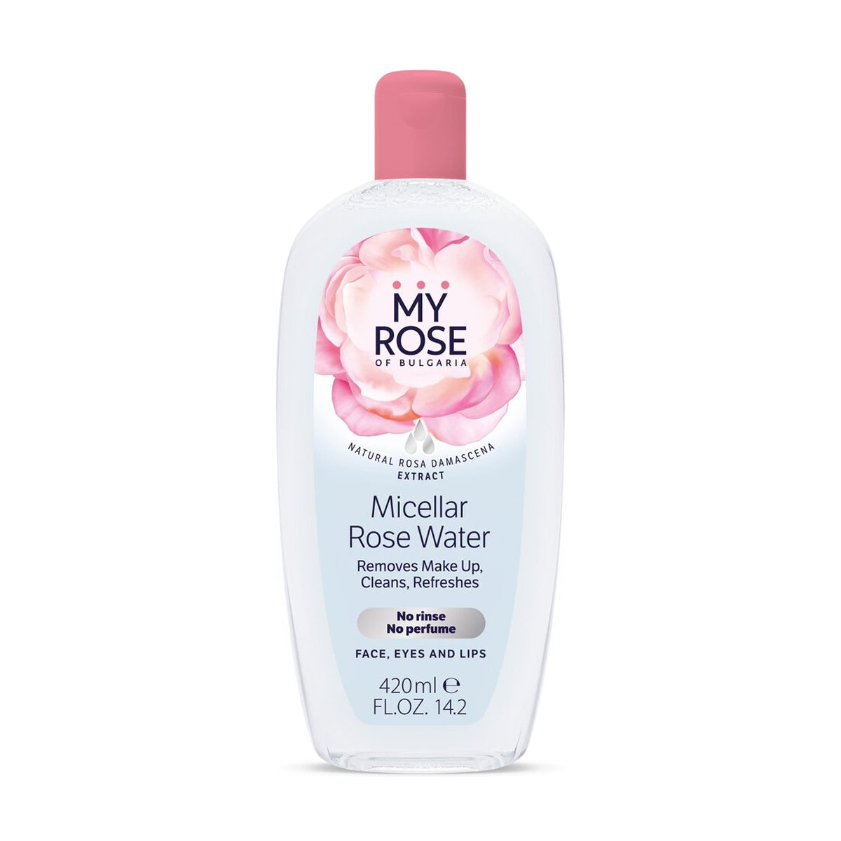My Rose Micellar Rose Water Removes Makeup, Cleans, Refreshes 420ml